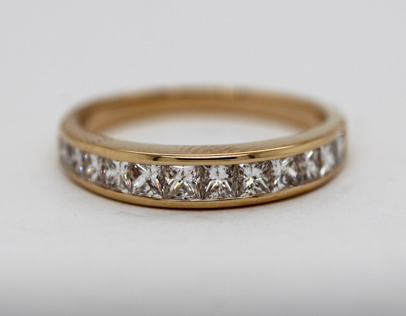 Estate 14KY 1.05 Cttw Diamond Wedding Band