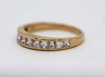 Estate 14KY 1.05 Cttw Diamond Wedding Band