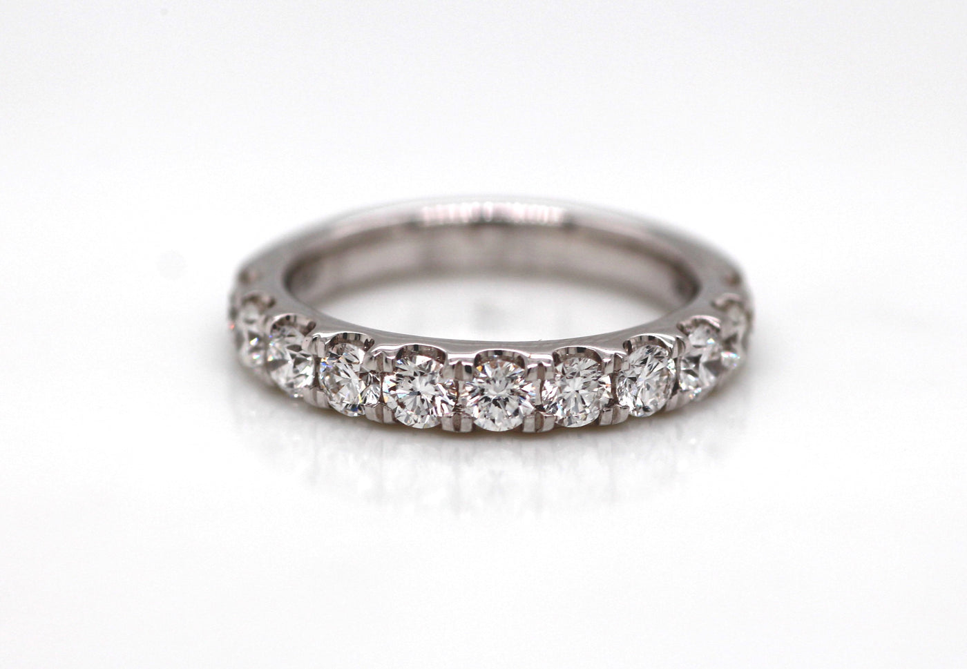 14KW 1.30 CTTW DIAMOND WEDDING BAND G-SI1