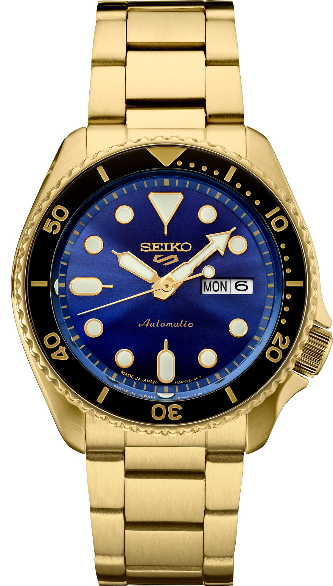 Gents Seiko Yellow Tone Watch