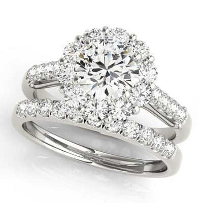 ENGAGEMENT RINGS HALO ROUND