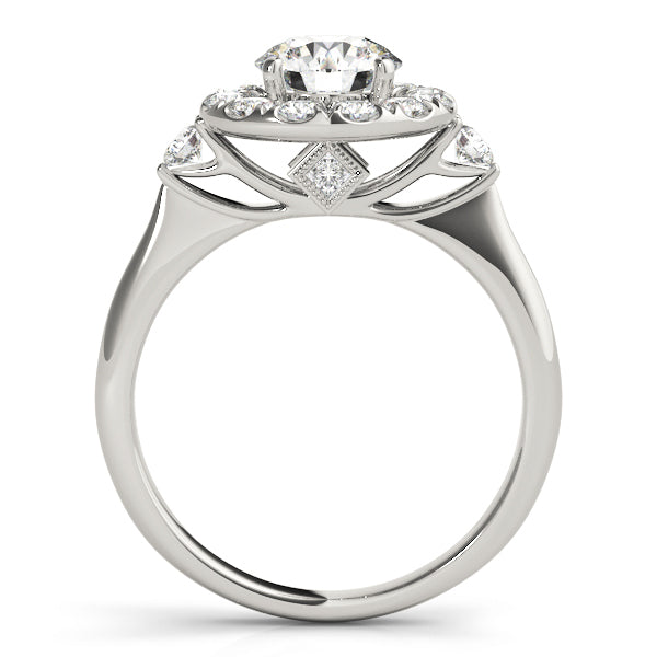 ENGAGEMENT RINGS HALO ROUND