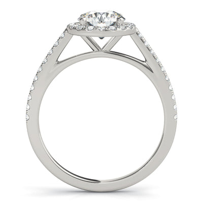 ROUND HALO ENGAGEMENT RING