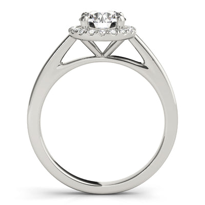 ROUND HALO ENGAGEMENT RING