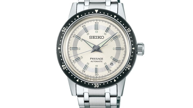 Gts Seiko SRPK61 Presage Stainless Steel Automatic Ivory Dial 60th Ann