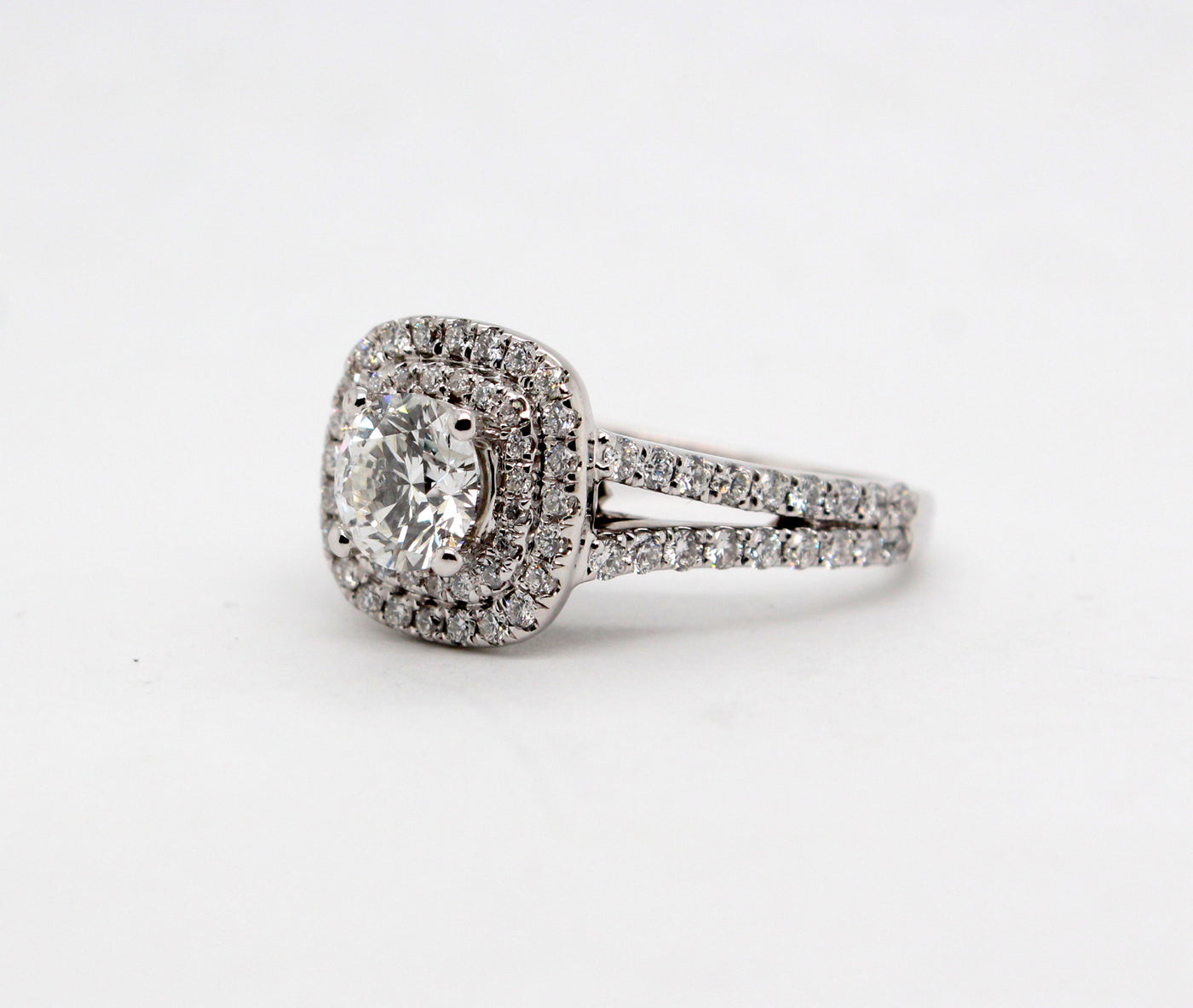 Estate 14KW 1.51 Cttw Diamond Engagement Ring