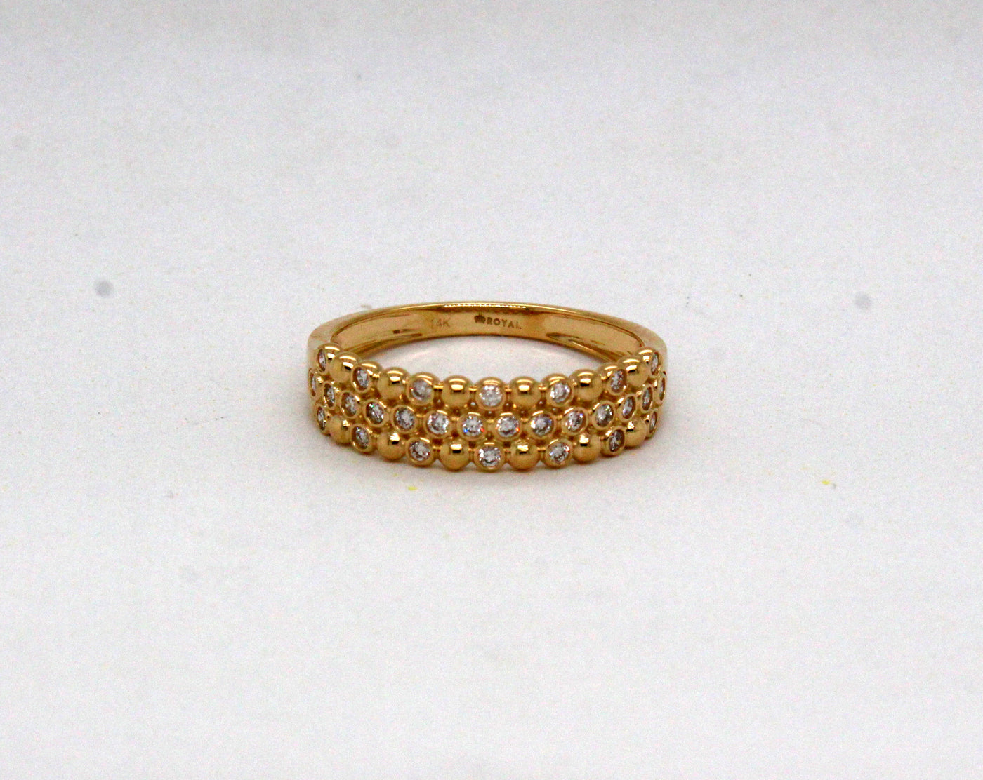 14KY .25 Cttw Diamond Ring