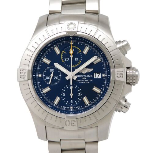 Breitling chronometer Avenger blue dial watch A13317
