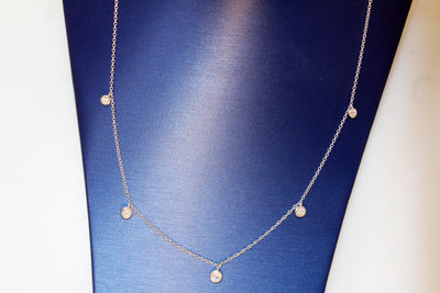 18KW .36 Cttw Diamond Necklace image