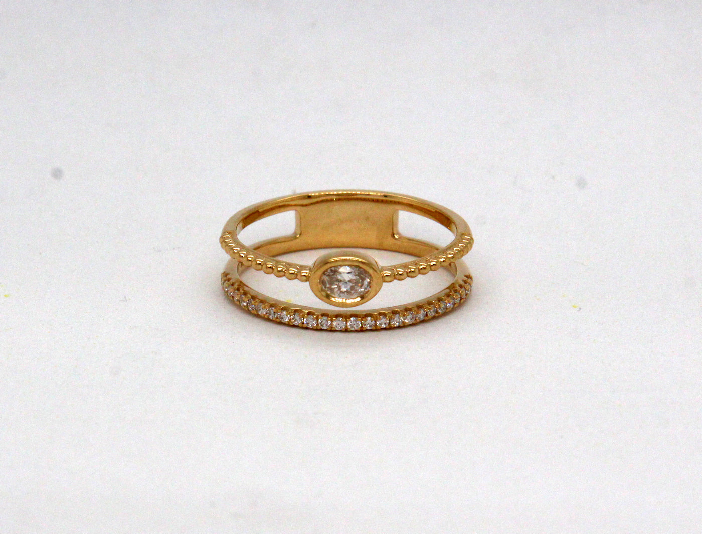 14KY .30 Cttw Diamond Ring