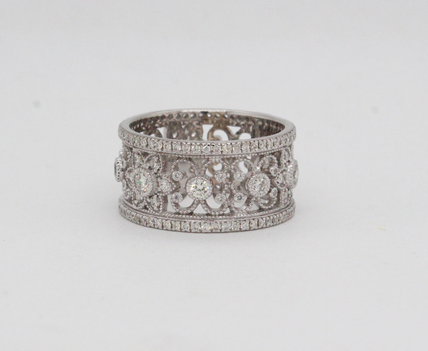 Estate 14KW 1.02 Cttw Diamond Eternity Band