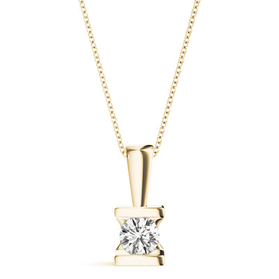 Solitaire Diamond Pendant