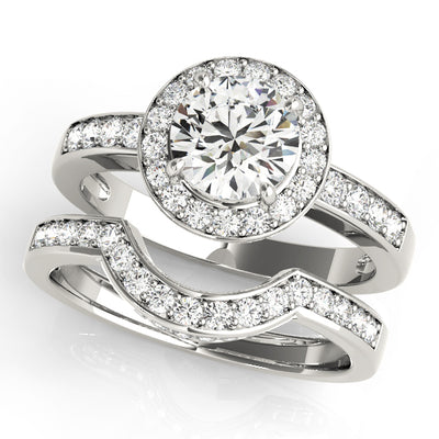 ENGAGEMENT RINGS HALO ROUND