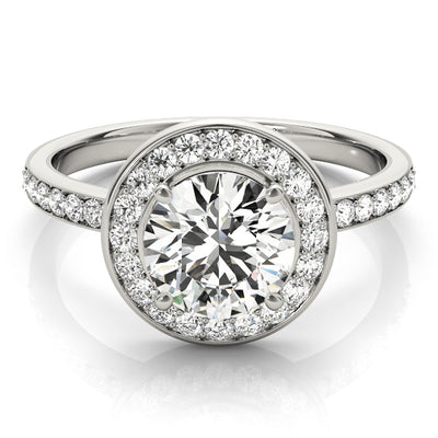 ENGAGEMENT RINGS HALO ROUND