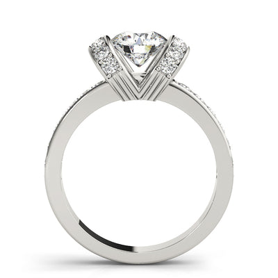 ENGAGEMENT RINGS SINGLE ROW PRONG SET