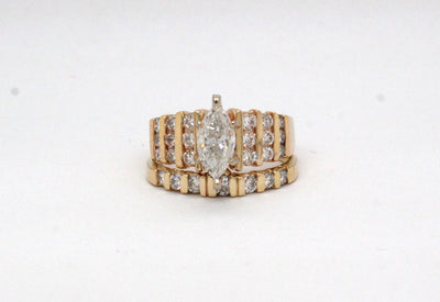 Estate 14KY 1.78 Cttw Diamond Engagement Ring