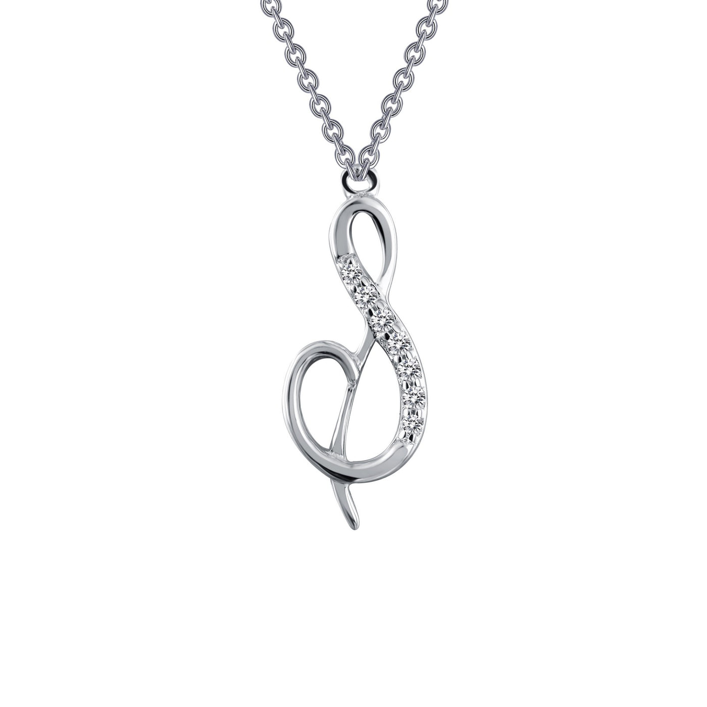 Letter S Pendant Necklace