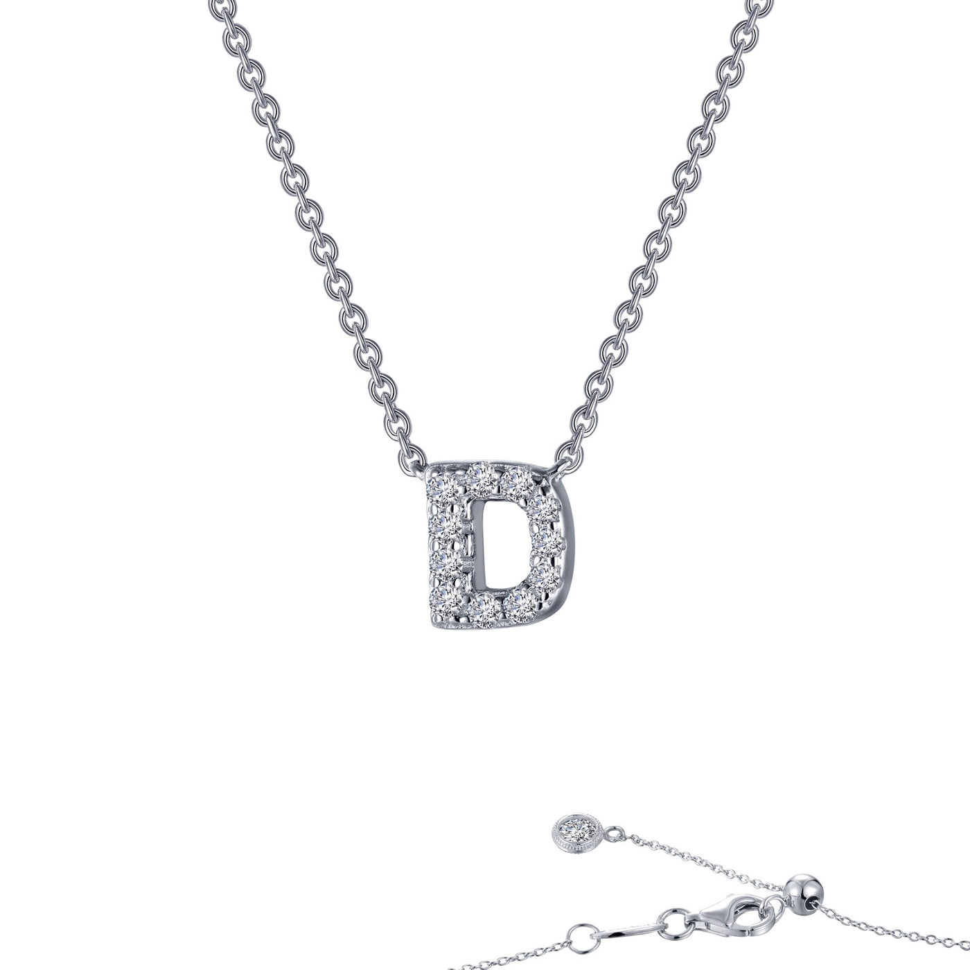 Letter D Pendant Necklace