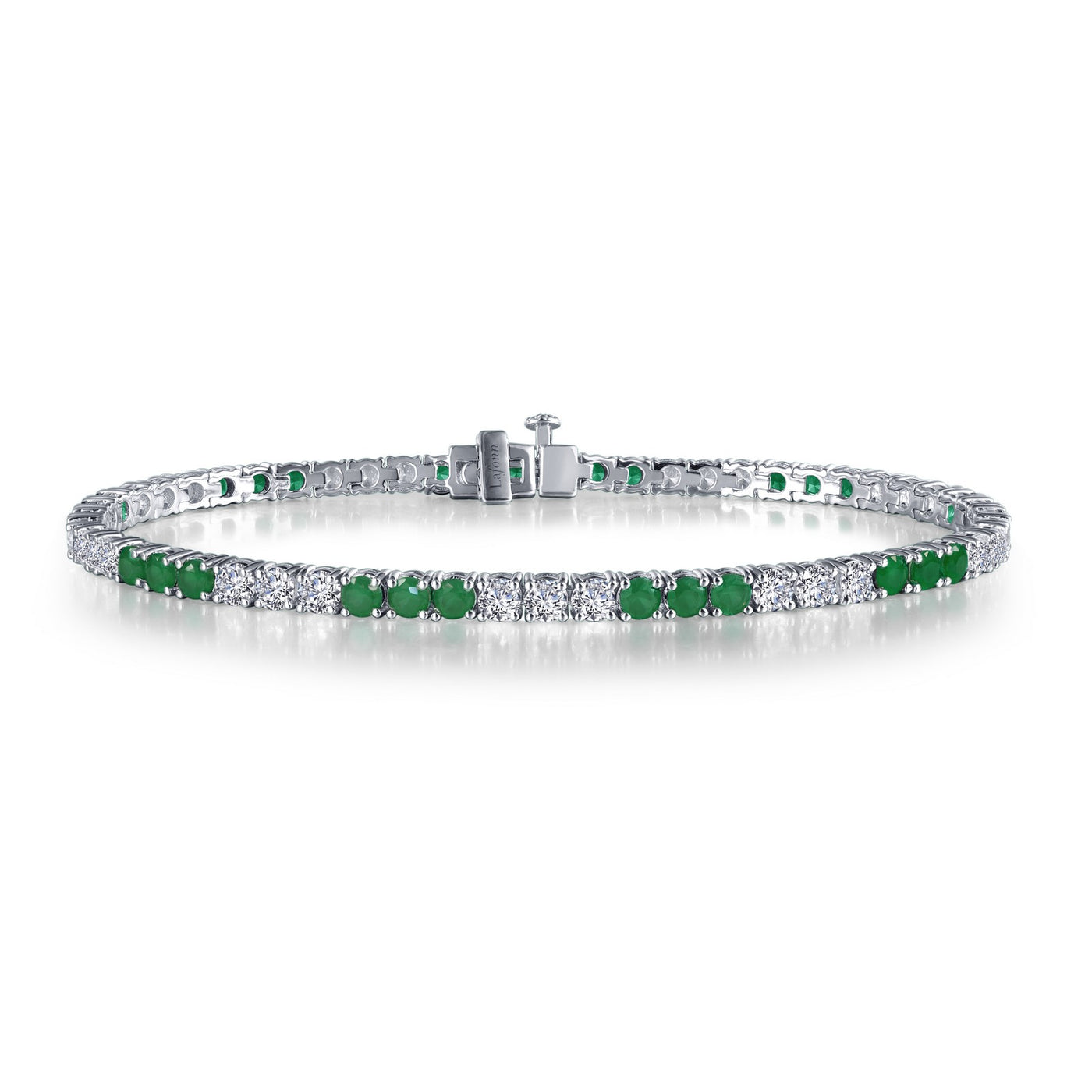 6.0 CTW Alternating Tennis Bracelet