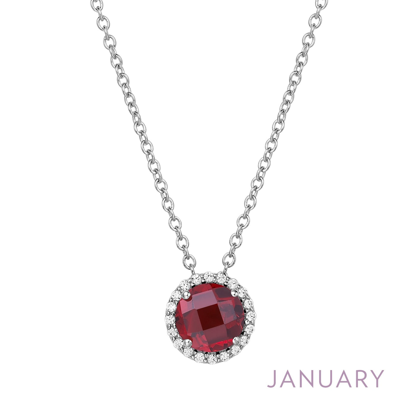 January Birthstone Necklace