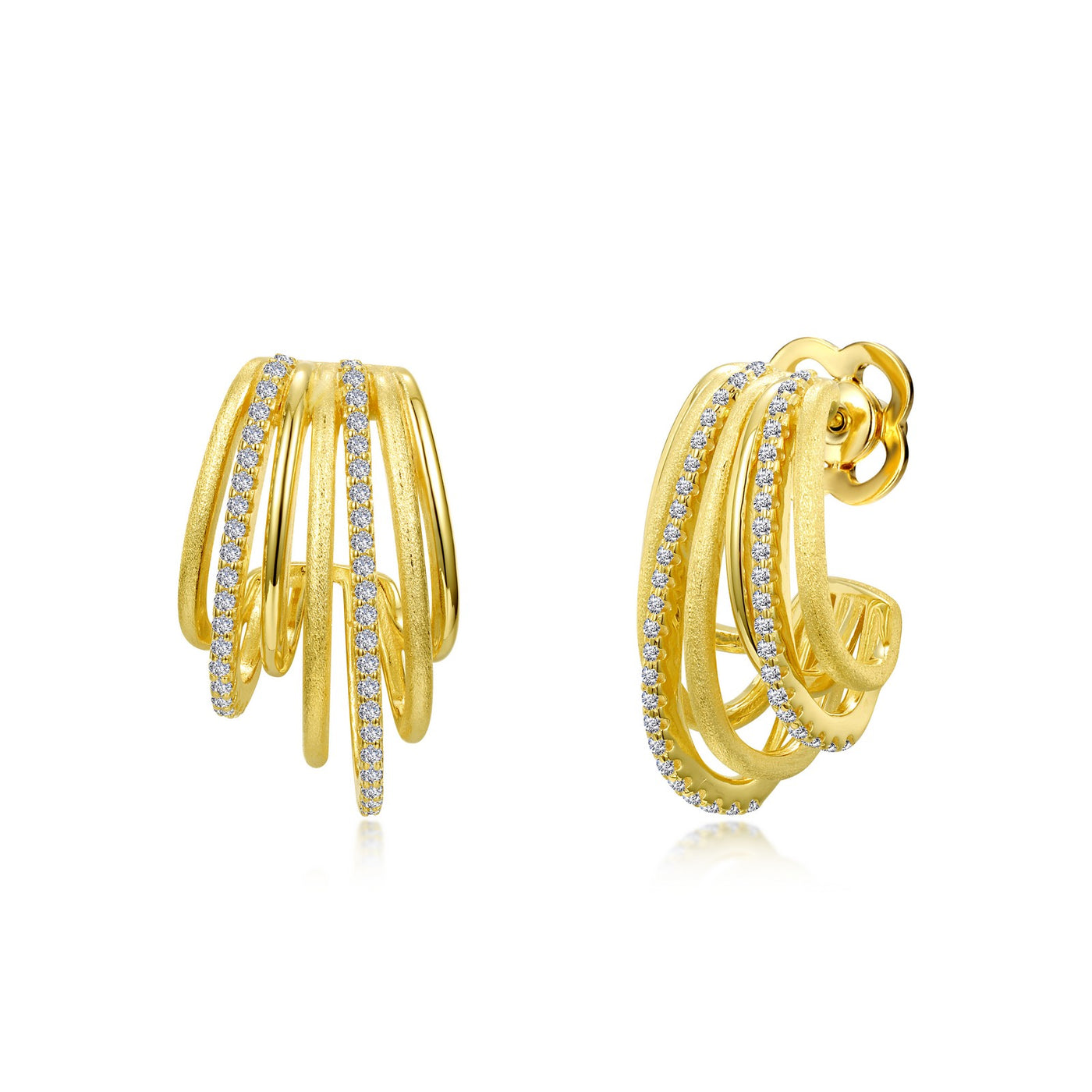 Multi-Row Hoop Earrings