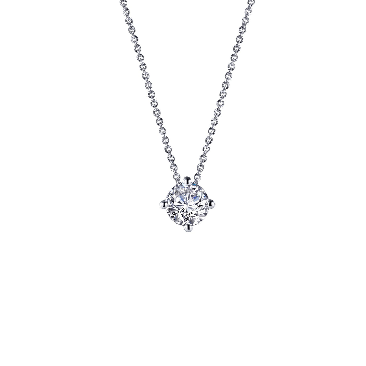 1.0 CTW Solitaire Necklace