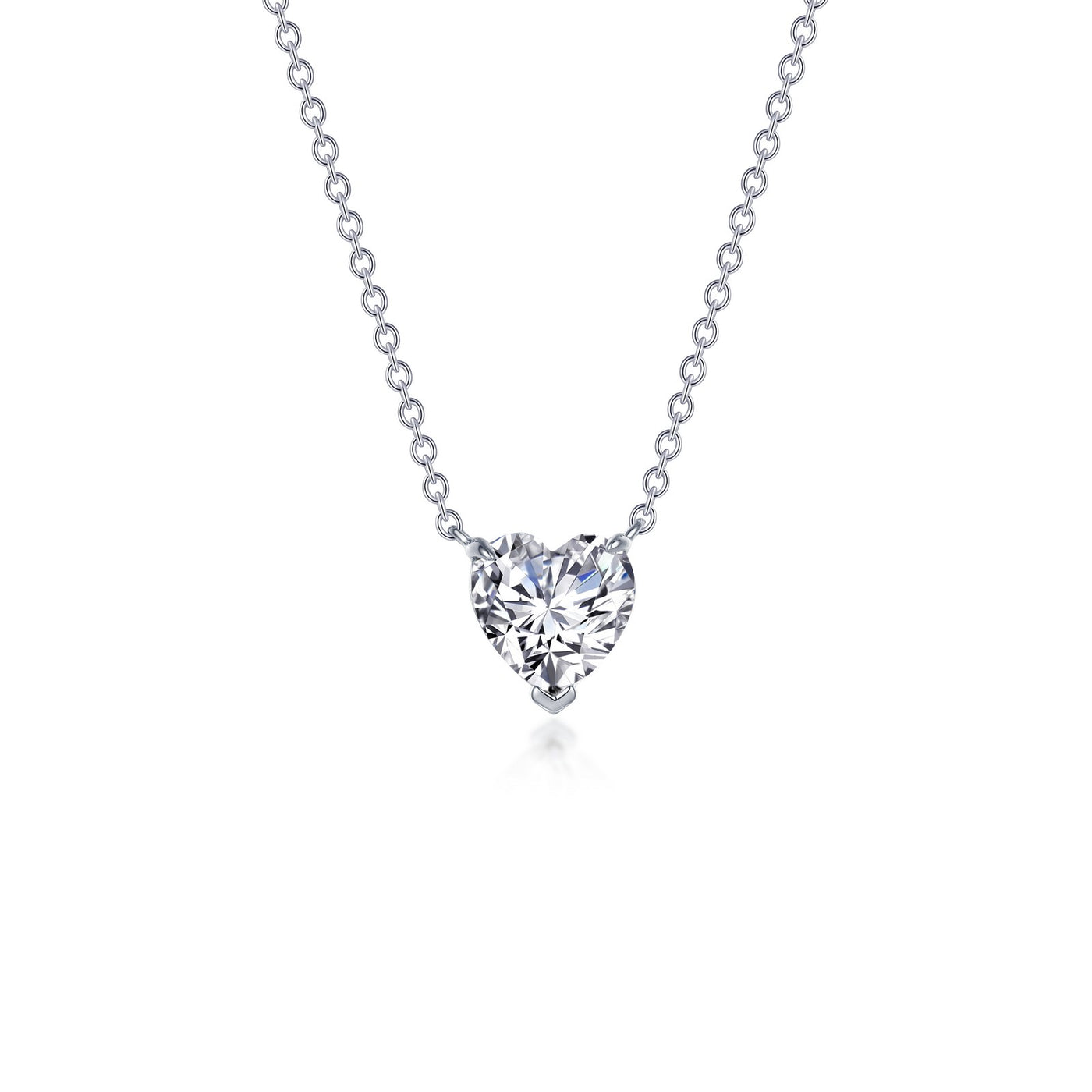 Heart Solitaire Necklace