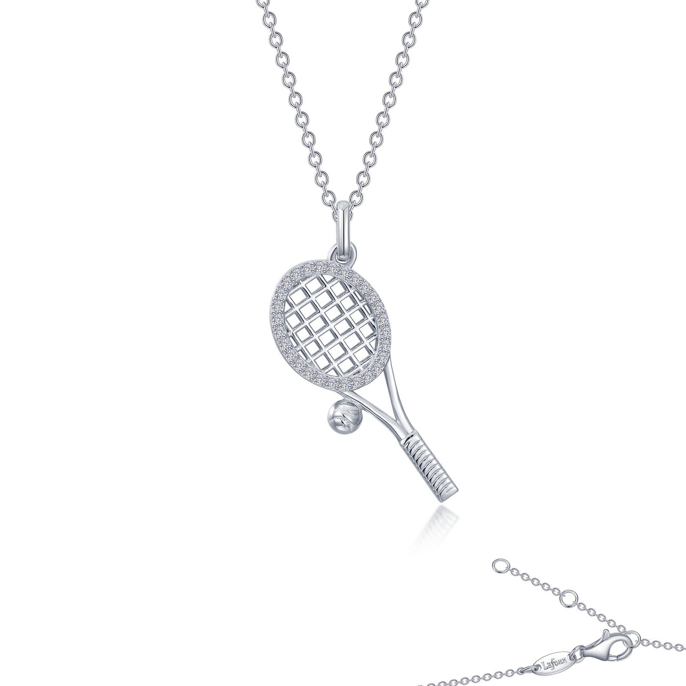 Tennis Racket Necklace