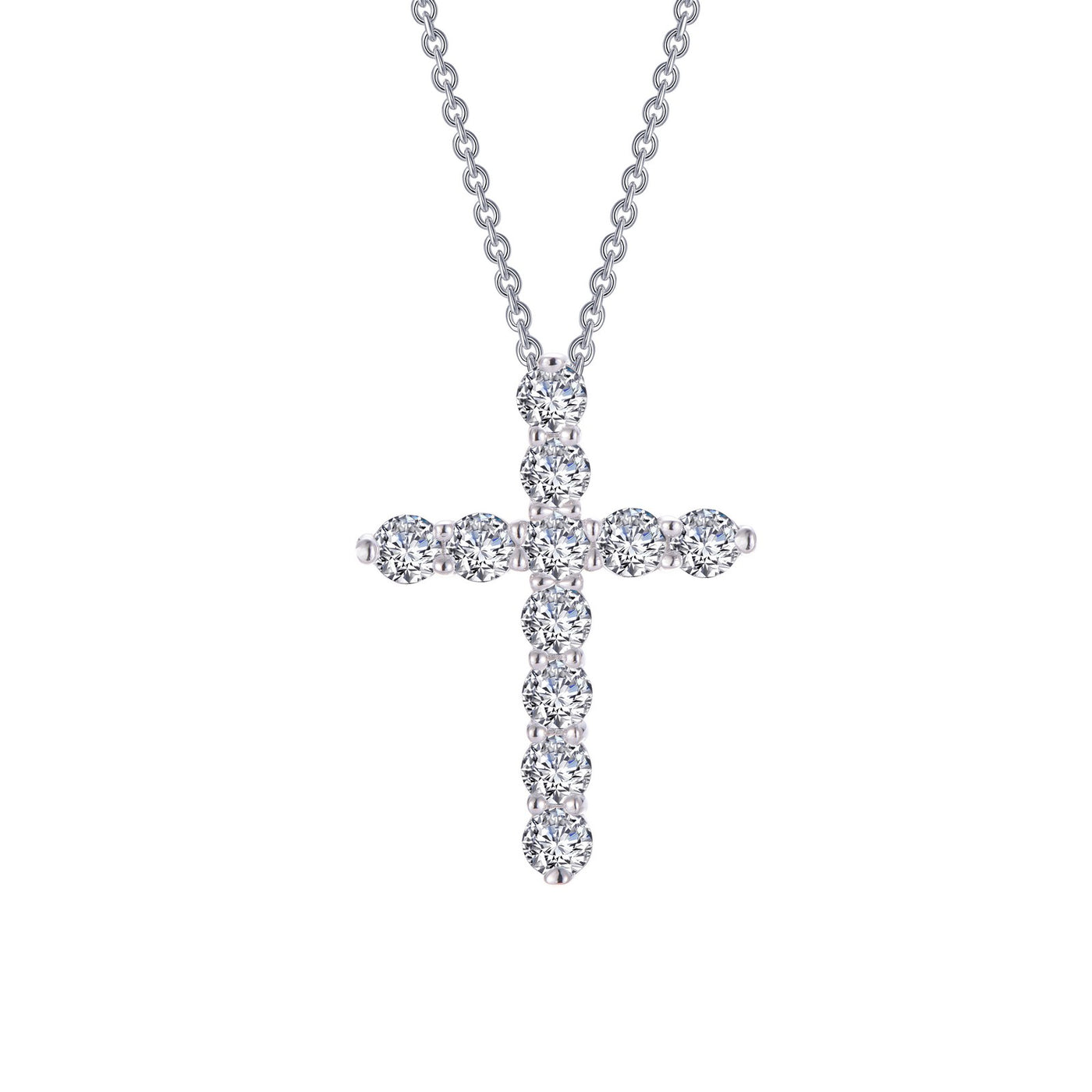 1.87 CTW Cross Necklace