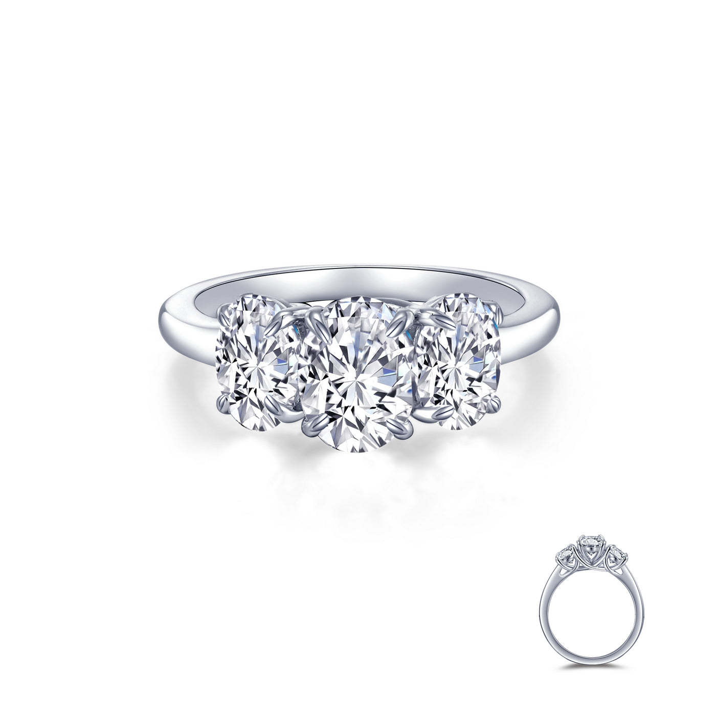 Three-Stone Engagement Ring