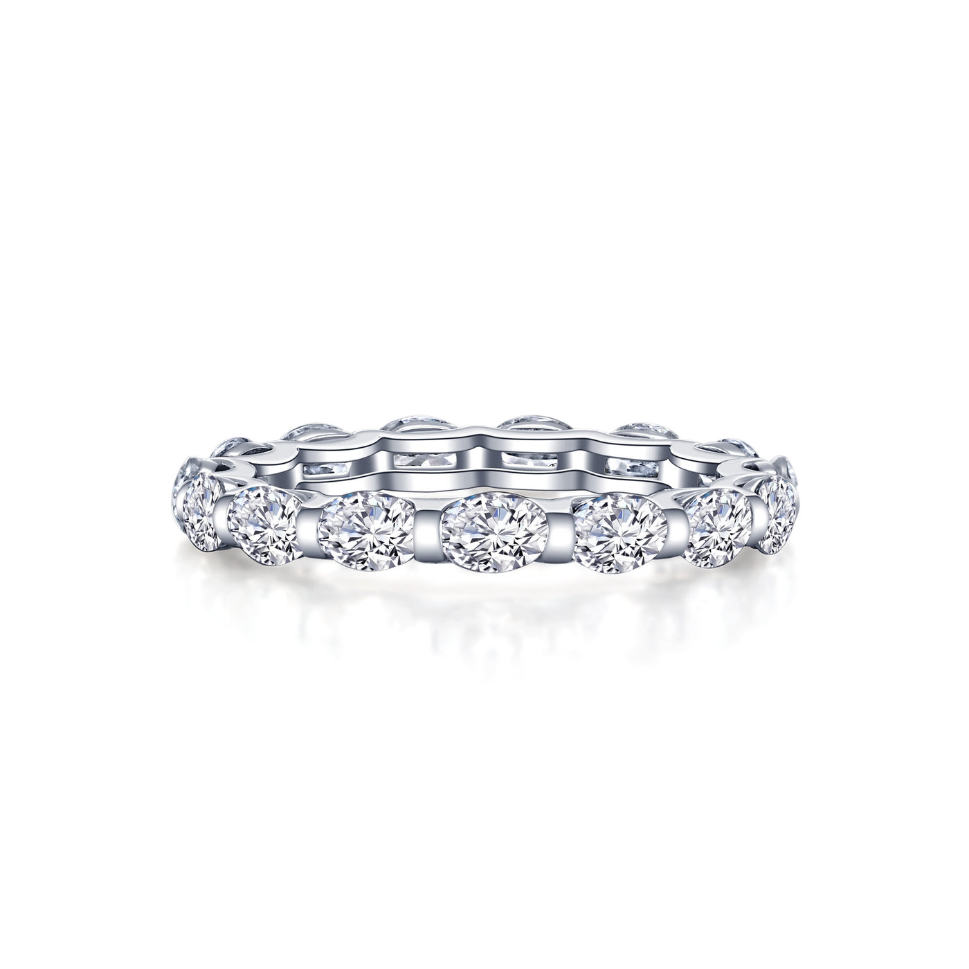 Oval Eternity Band