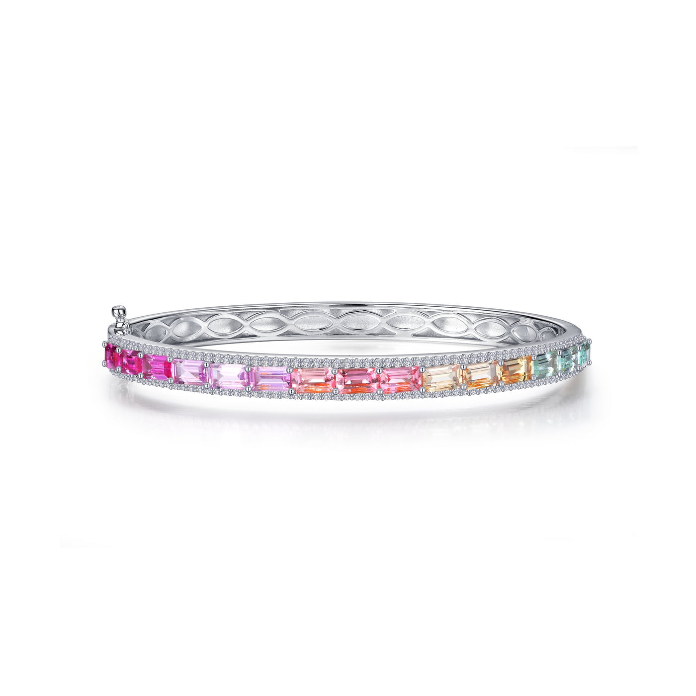 5.98 CTW Fancy Lab-Grown Sapphire Bracelet