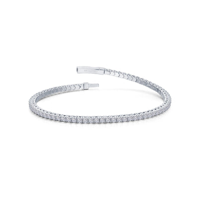 2.85 CTW Flexible Tennis Bracelet