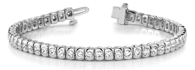 Bracelet In Line Bezel Set