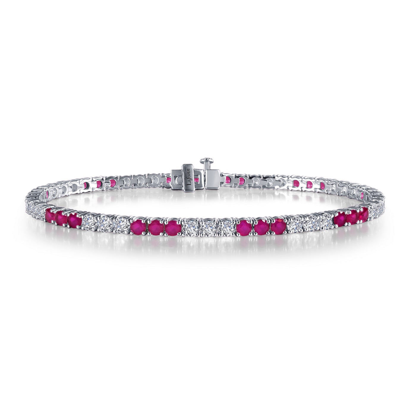 6.0 CTW Alternating Tennis Bracelet