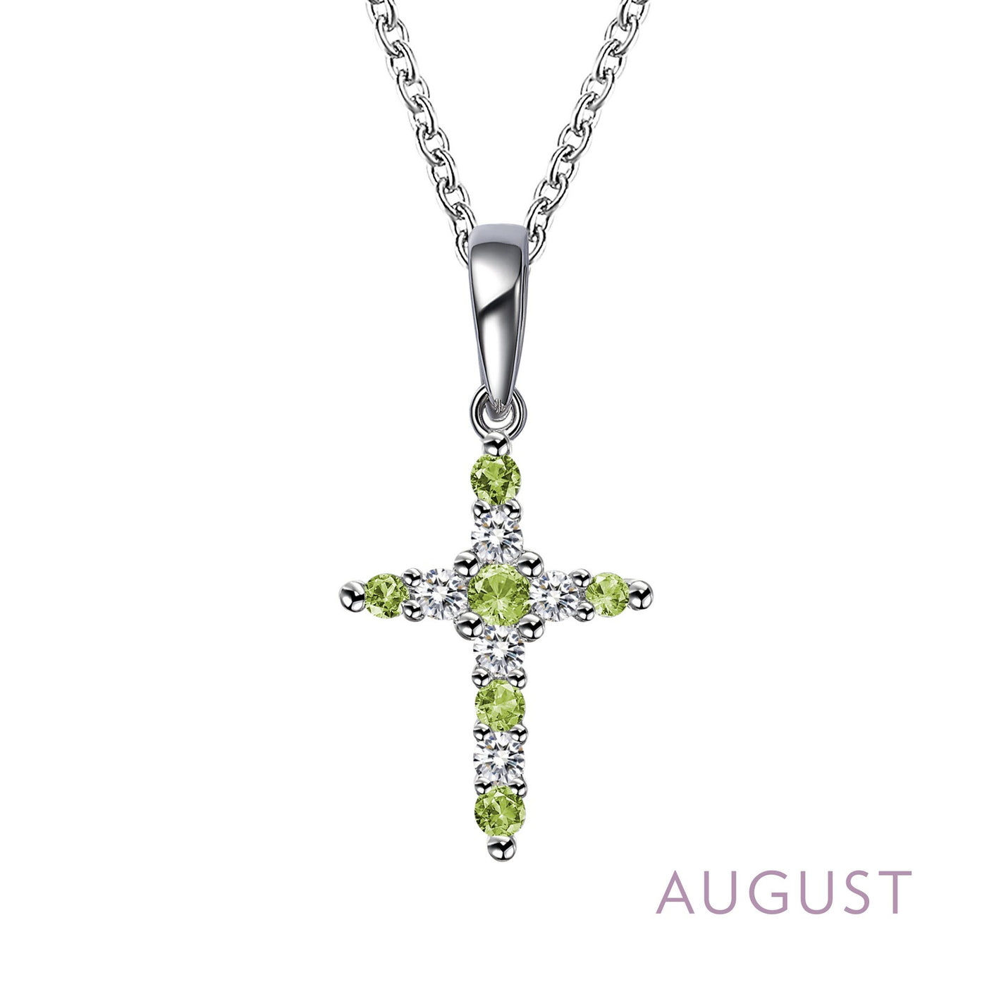 August Birthstone Necklace