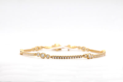 18KY Diamond Bracelet