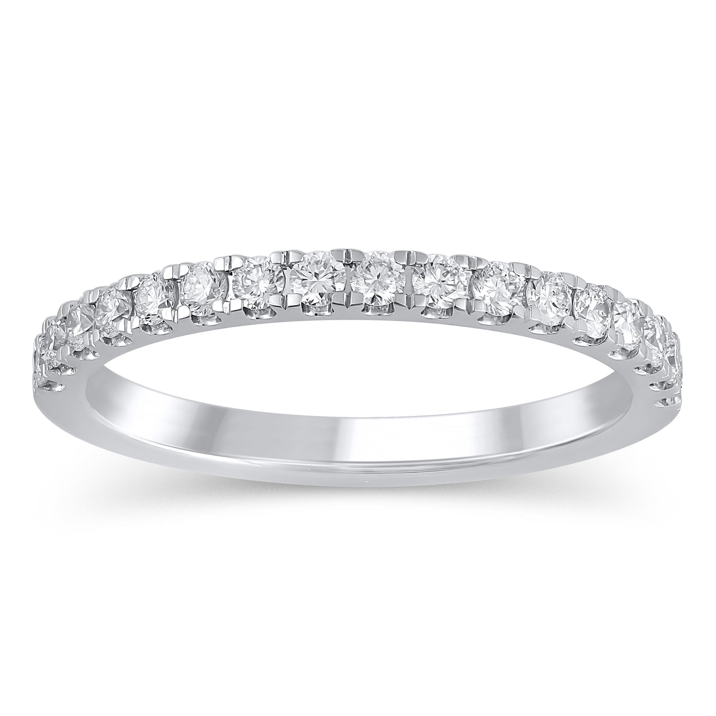 14KW .33 Cttw Lab Grown Diamond Anniversary Band