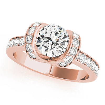 ENGAGEMENT RINGS SINGLE ROW PRONG SET