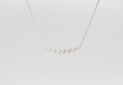 18KW Fashion Diamond Necklace