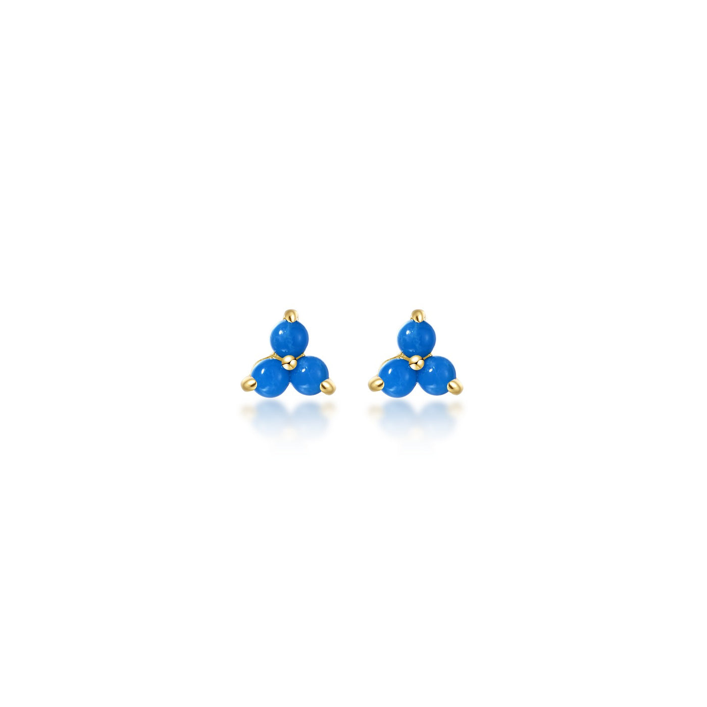 Charming Trinity Stud Earrings