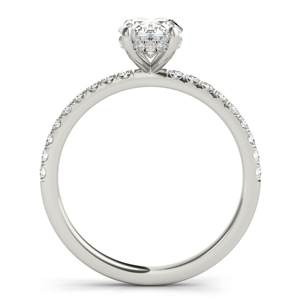 14KW .30 Cttw Diamond Engagement Ring Setting