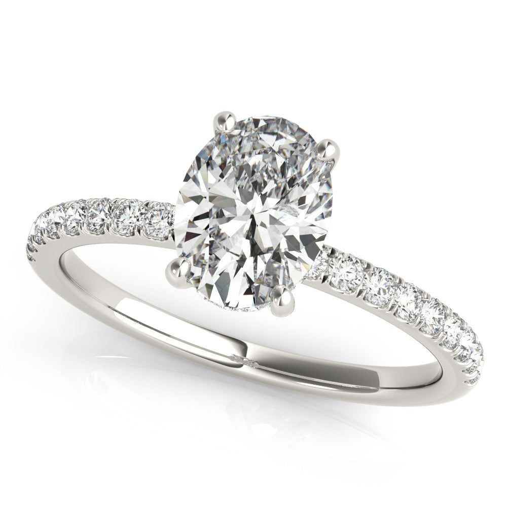 14KW .30 Cttw Diamond Engagement Ring Setting