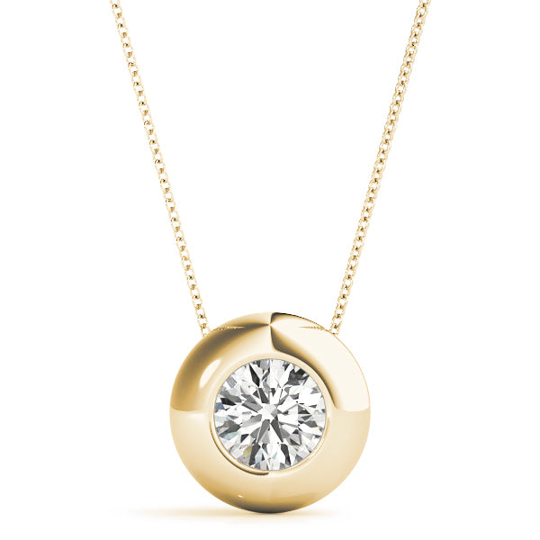 Solitaire Diamond Pendant