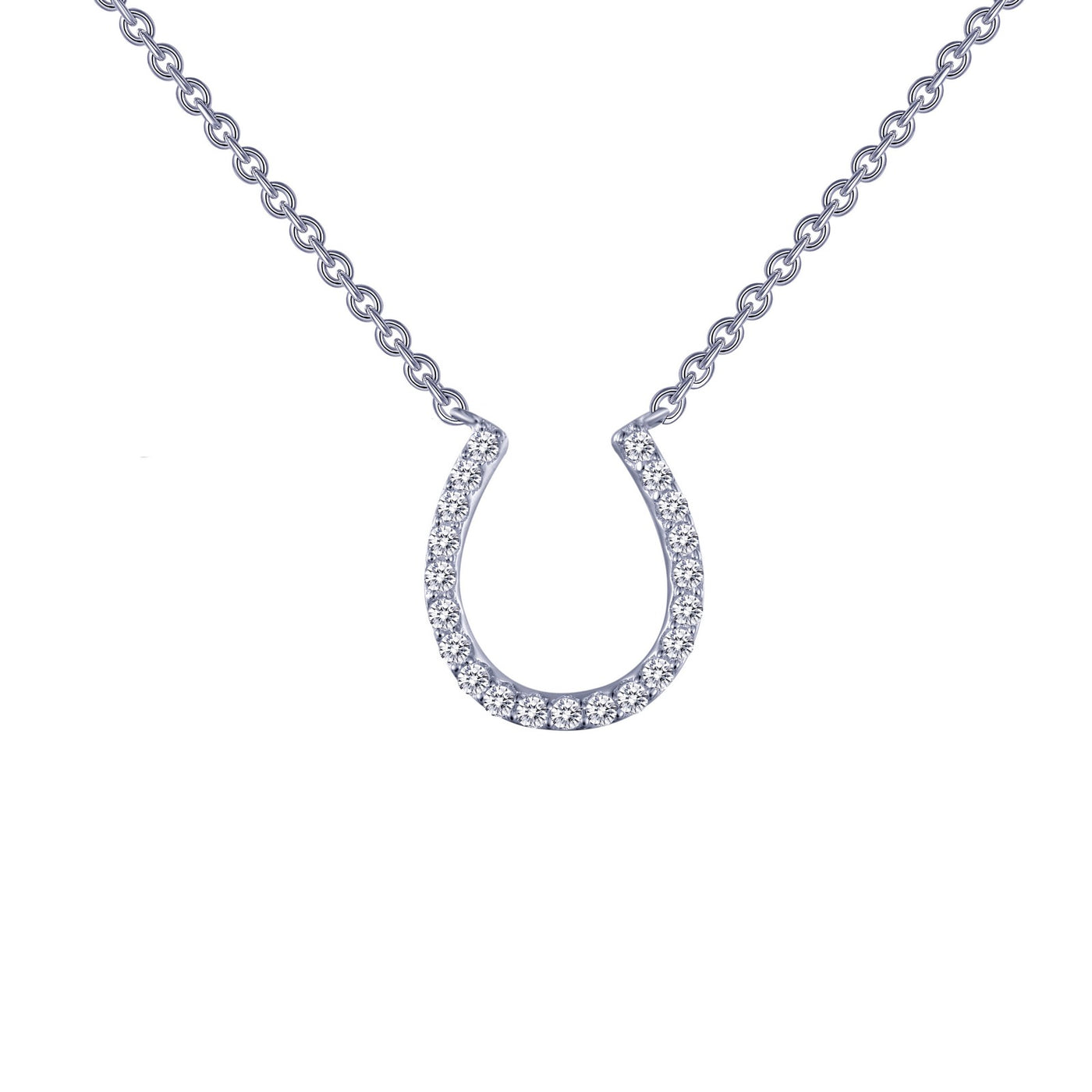 0.21 CTW Horseshoe Necklace