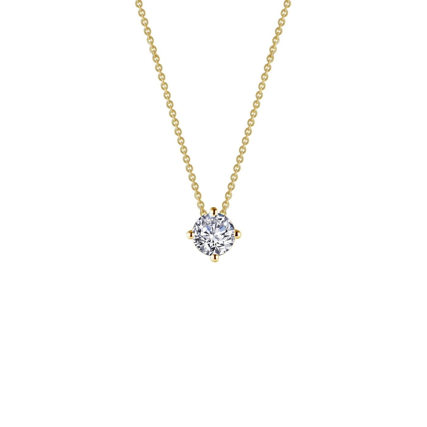 0.65 CTW Solitaire Necklace