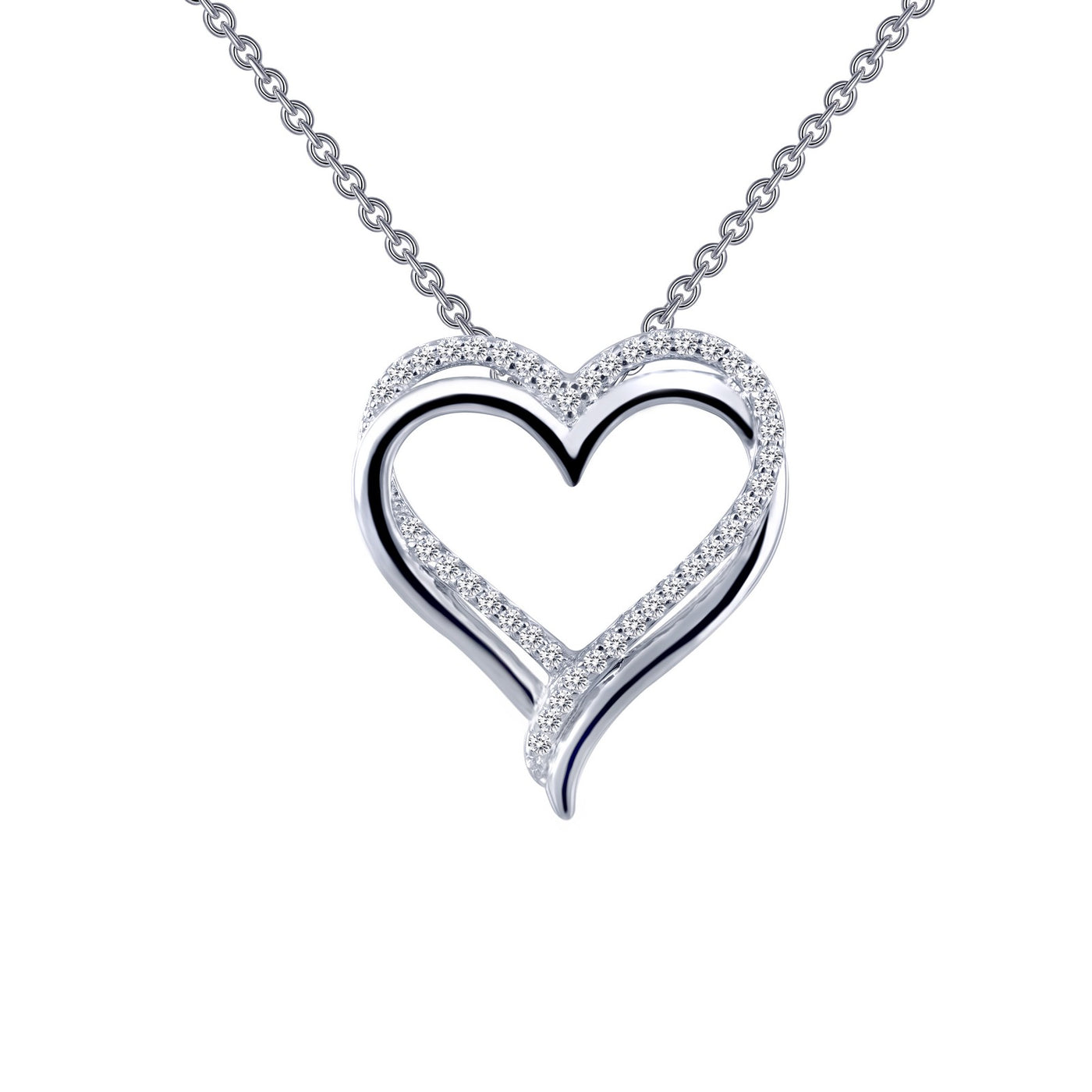 Double-Heart Pendant Necklace